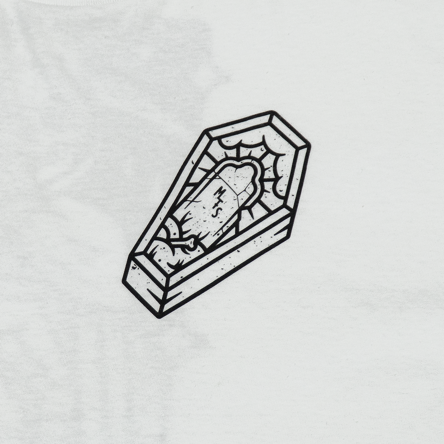 Coffin Tee - White