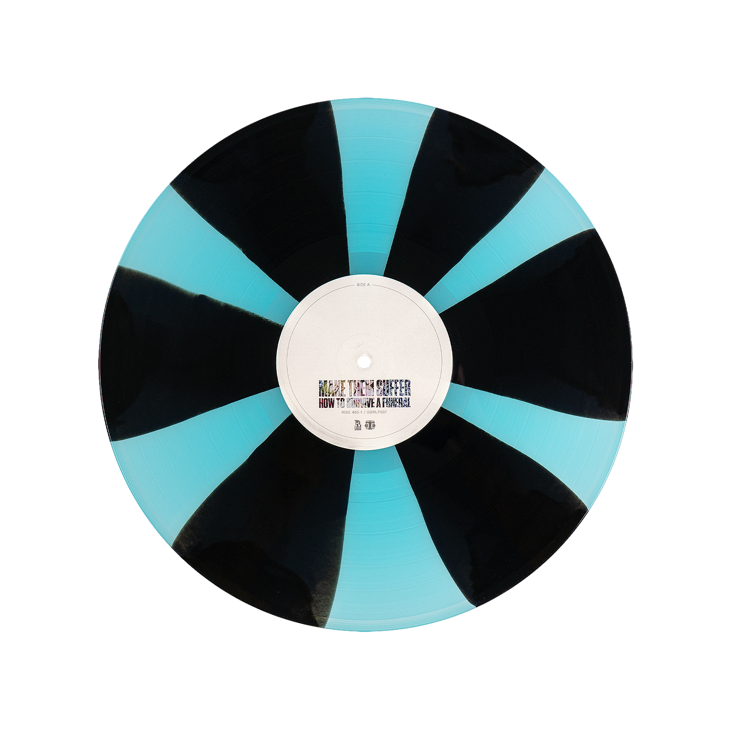 "How To Survive A Funeral" Black/Blue LP