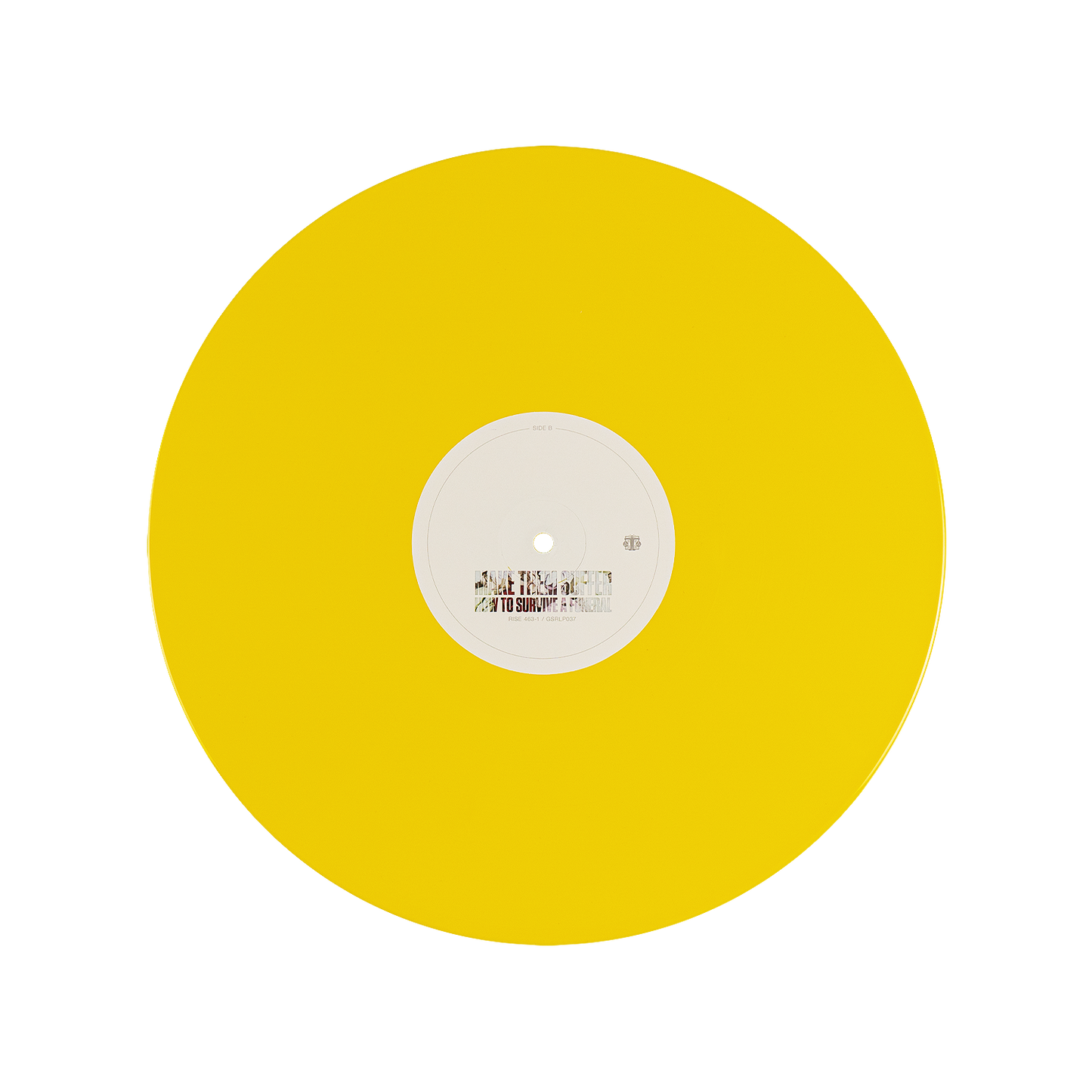 "How To Survive A Funeral" Canary Yellow LP