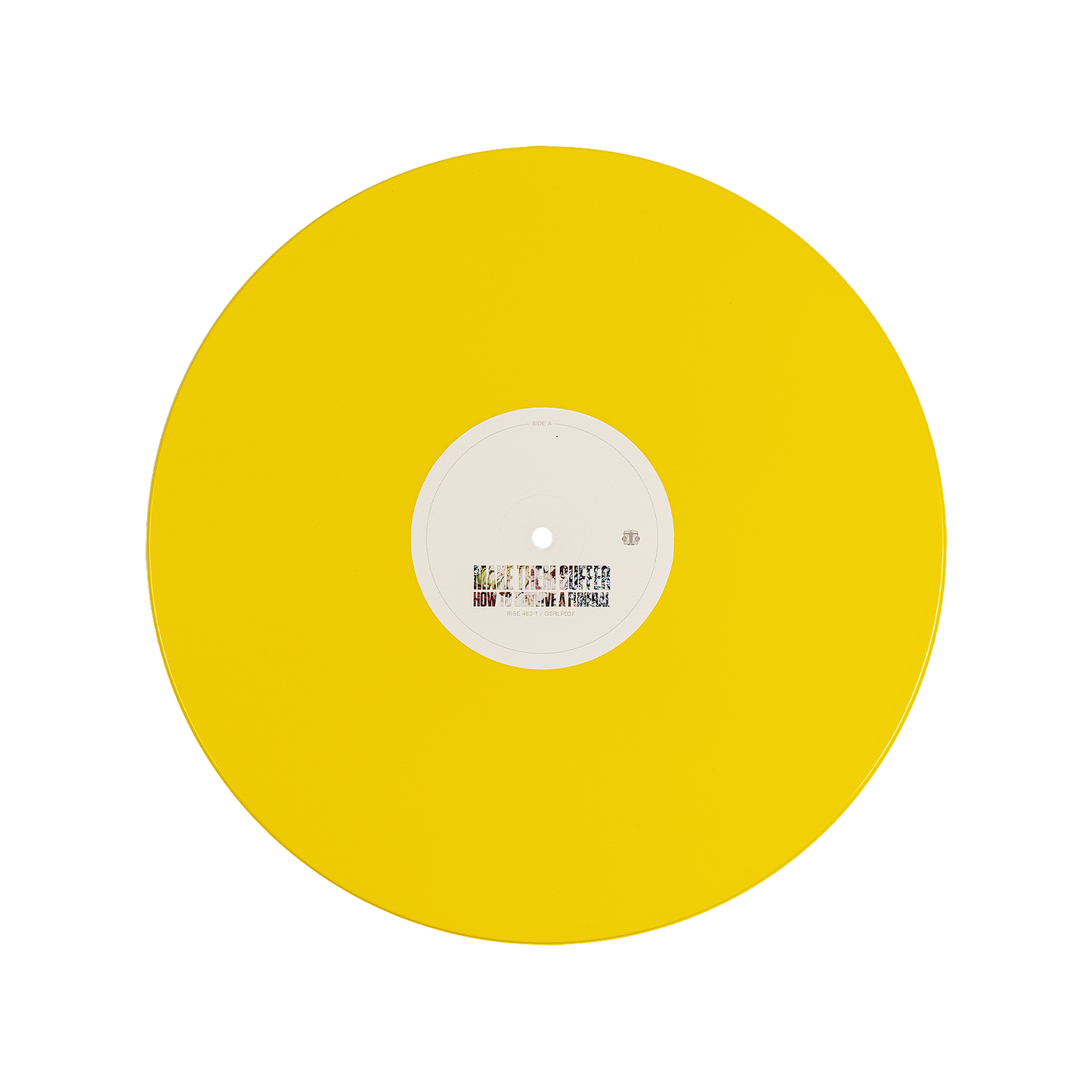 "How To Survive A Funeral" Canary Yellow LP